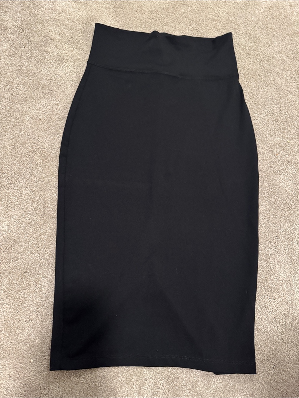bebe Black High-Waist Pencil Skirt - Sleek Silhouette